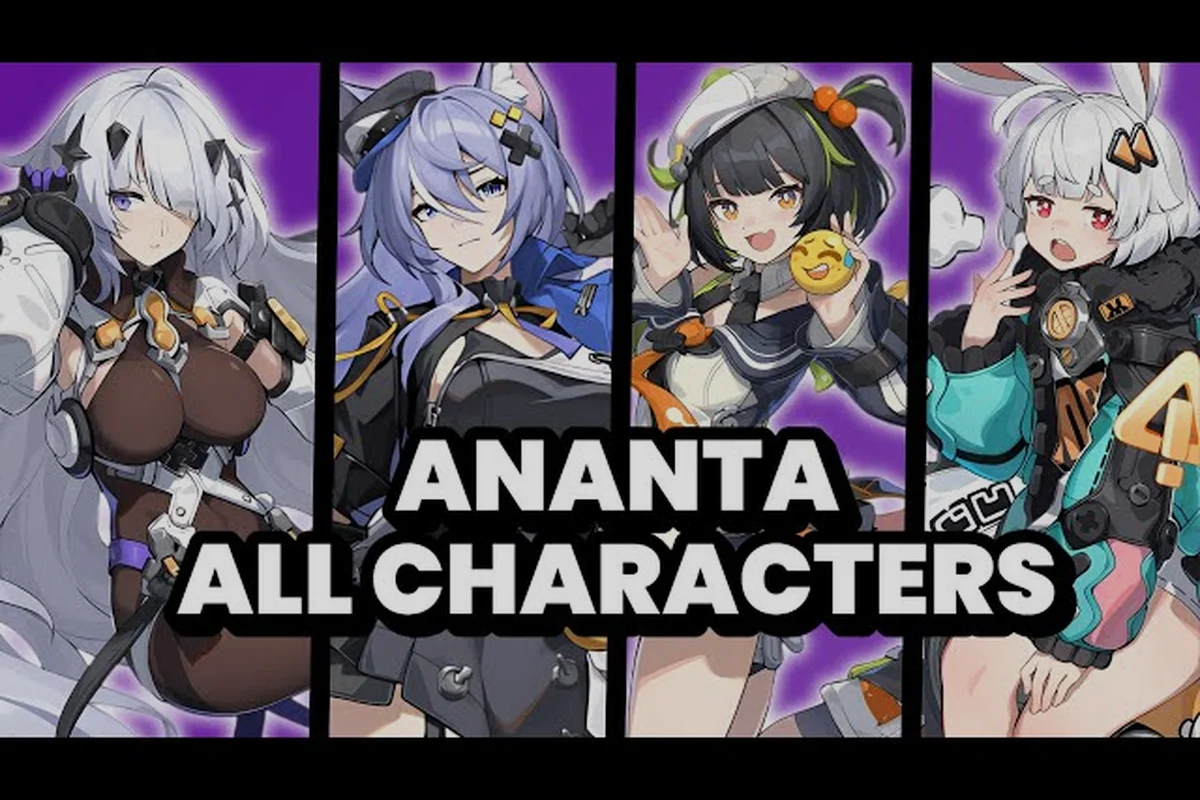 ANANTA character roles: classes, stats, and switch windows